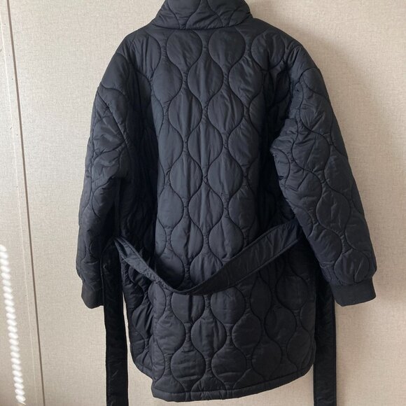 Time and Tru Quilted Black Puffer Jacket Size 1X - Picture 2 of 10
